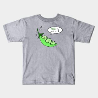 PEAS to meet you Kids T-Shirt